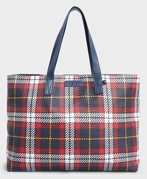 Superdry Adeena Canvas Tote Női Táska Piros | MTWNH8461